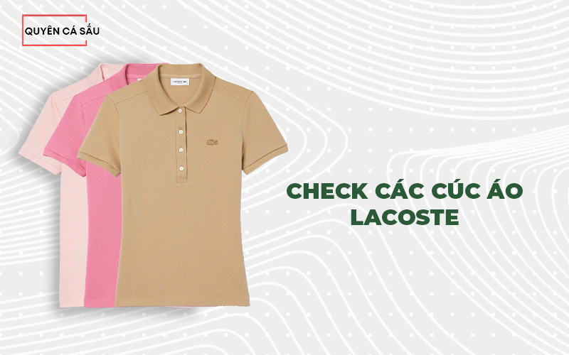 Cúc áo Lacoste chính hãng